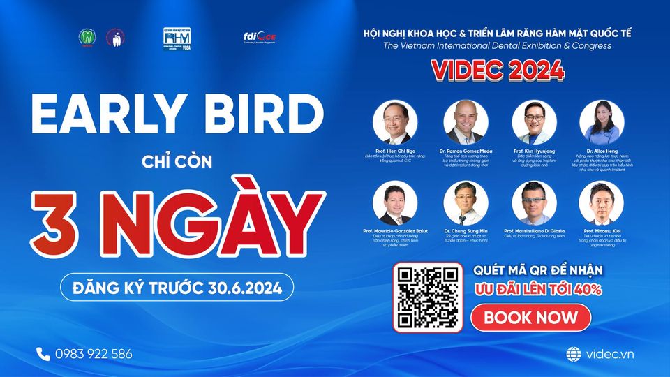 VIDEC 2024: ƯU ĐÃI CHỈ CÒN 3 NGÀY - ĐỪNG BỎ LỠ